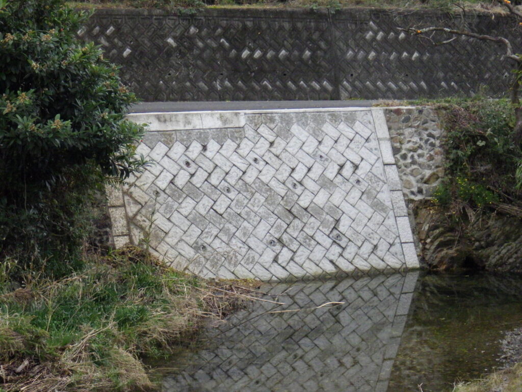 『山田地区道路復旧後』